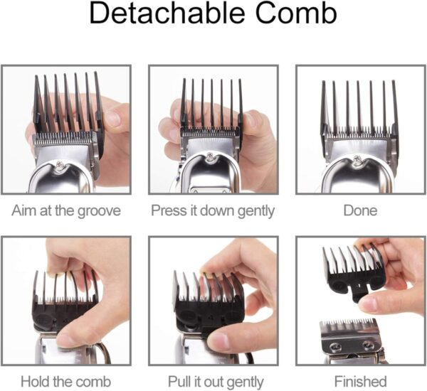 Professional Hair & Beard Clipper Kit