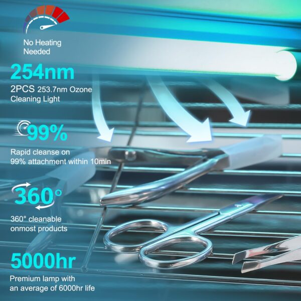 Nail Tool Cleaning Cabinet