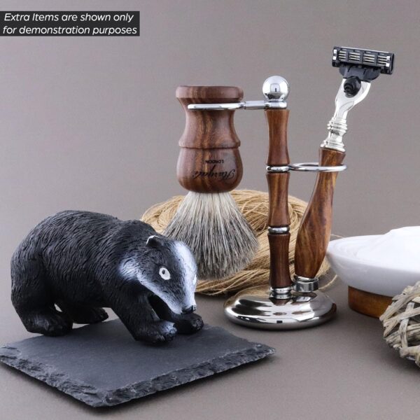 Men's Wooden Shaving Kit